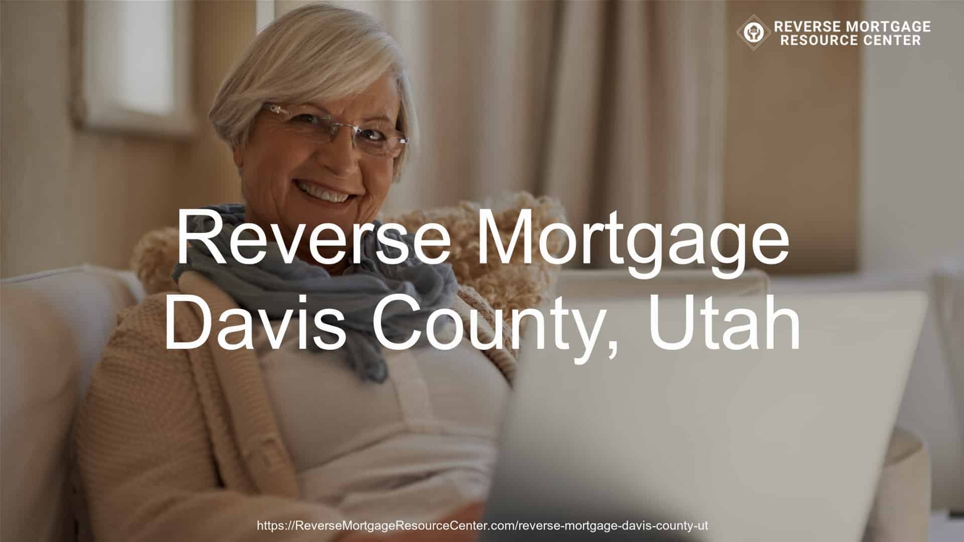 Reverse Mortgage Loans in Davis County Utah
