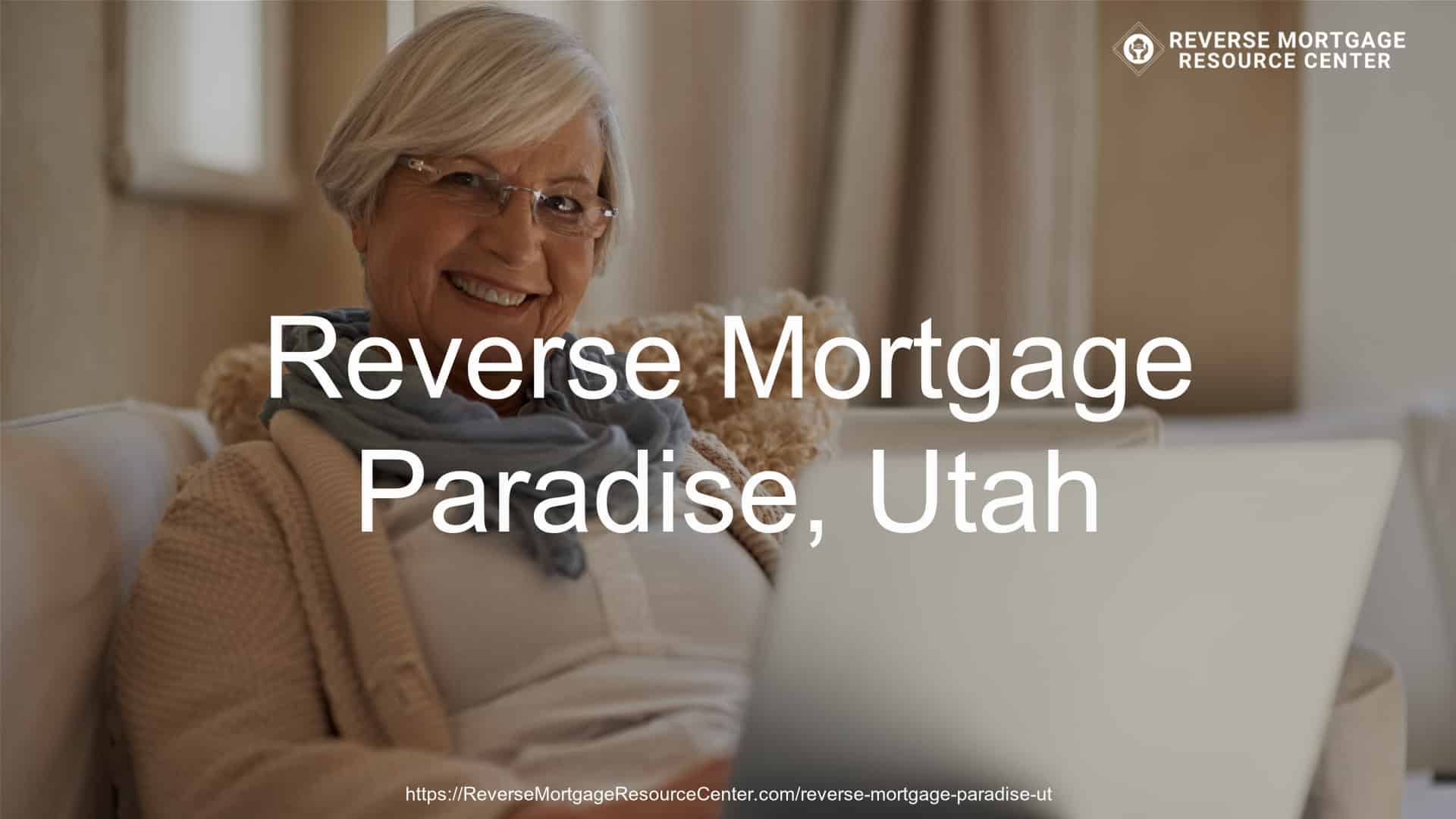 Reverse Mortgage Loans in Paradise Utah