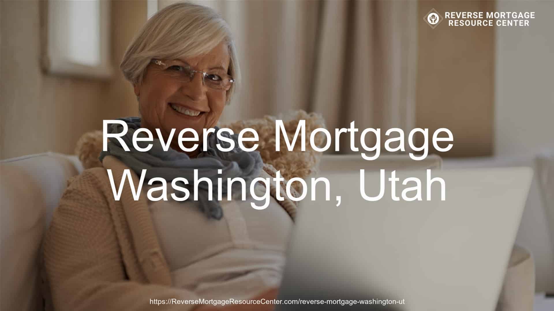 Reverse Mortgage Loans in Washington Utah