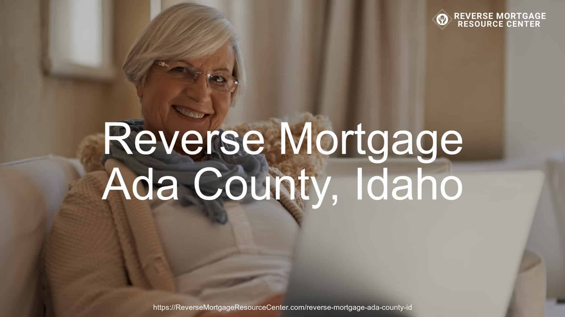 Reverse Mortgage Loans in Ada County Idaho