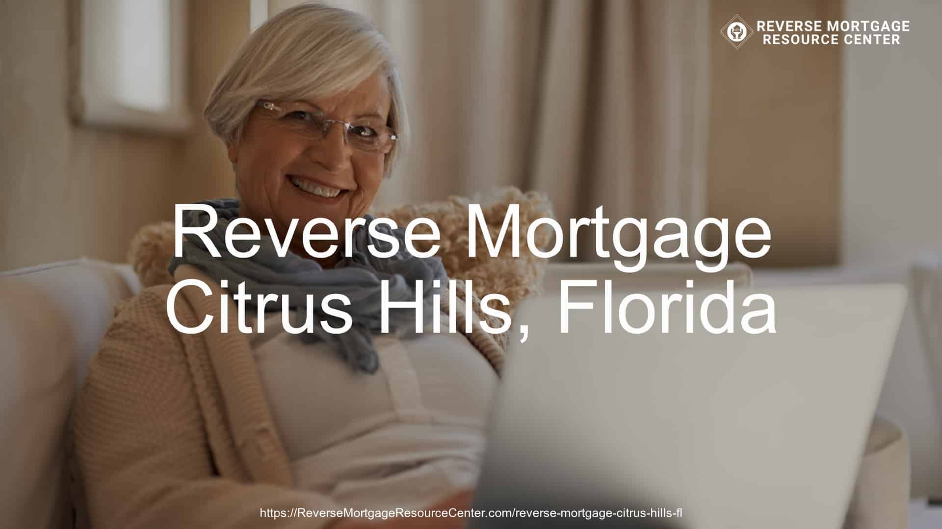 Reverse Mortgage Loans in Citrus Hills Florida