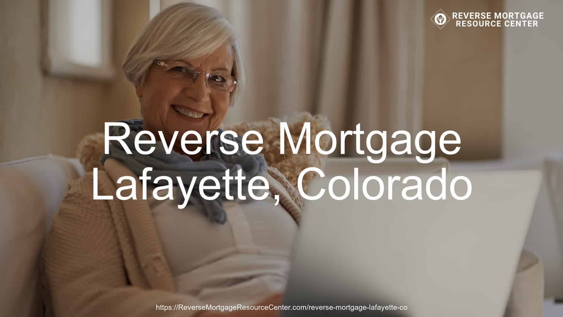 Reverse Mortgage Loans in Lafayette Colorado