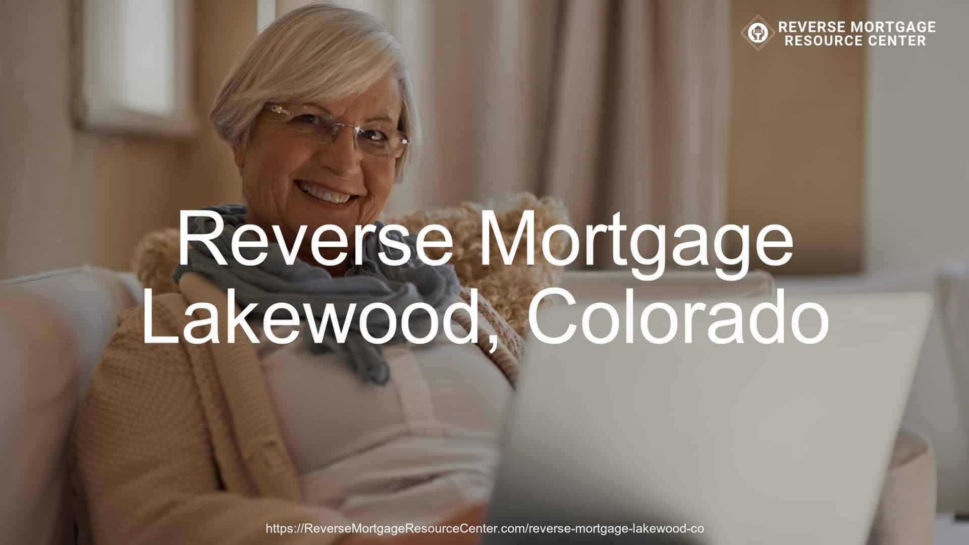 Reverse Mortgage Loans in Lakewood Colorado