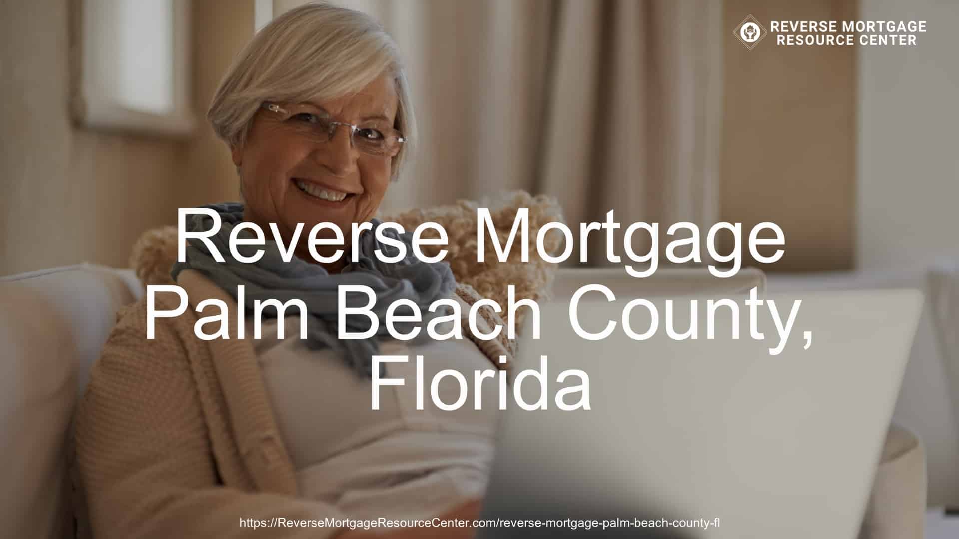 Reverse Mortgage Loans in Palm Beach County Florida