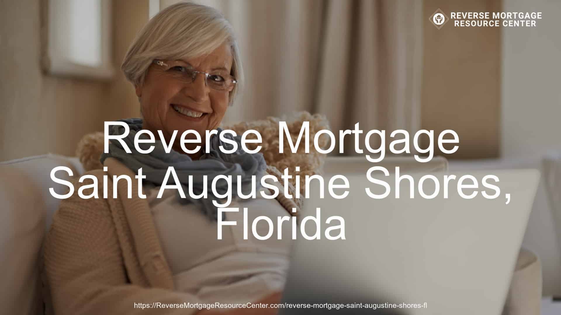 Reverse Mortgage Loans in Saint Augustine Shores Florida