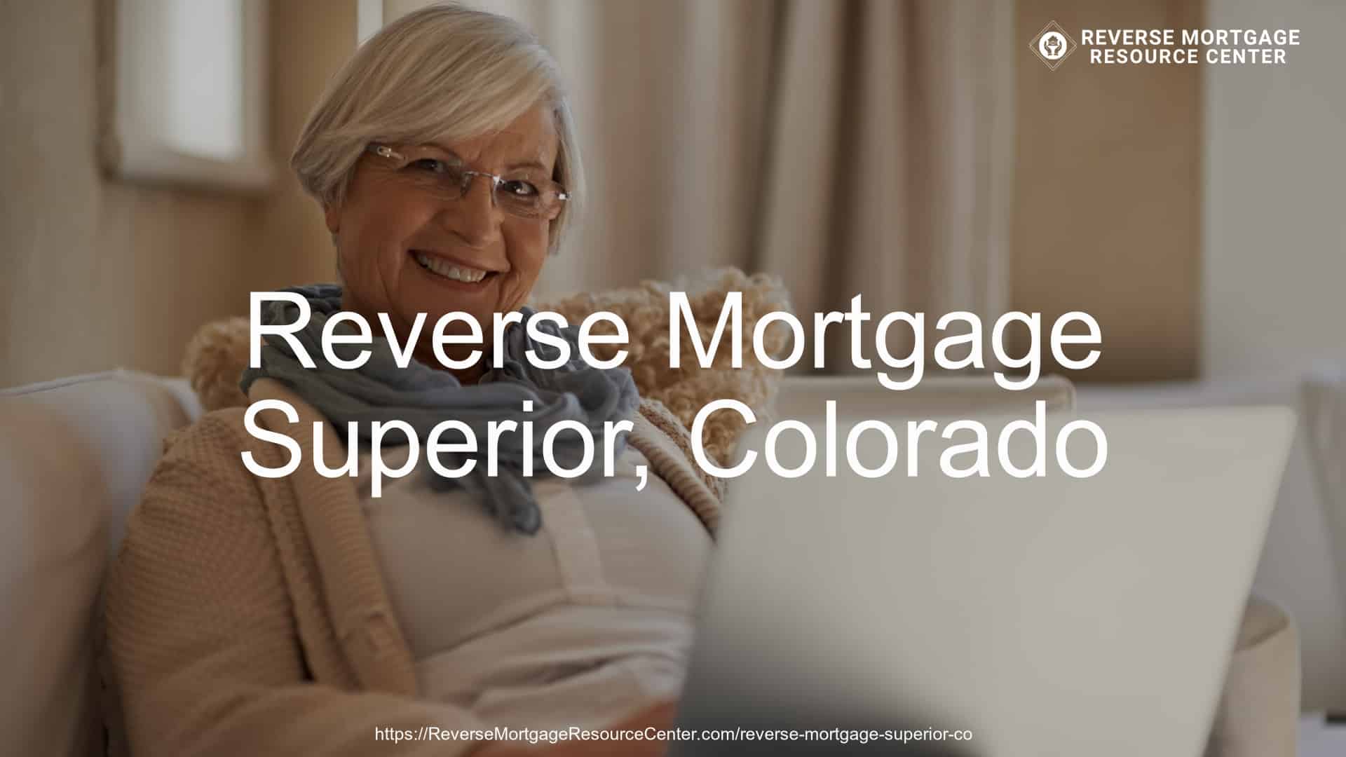Reverse Mortgage Loans in Superior Colorado
