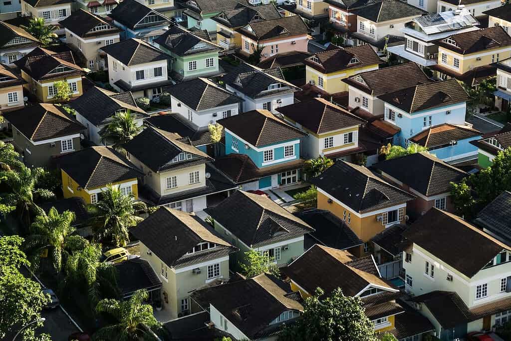 Housing in subdivision