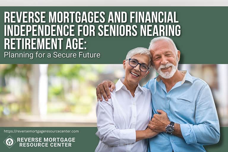 Reverse Mortgages and Financial Independence for Seniors Nearing Retirement Age: Planning for a Secure Future